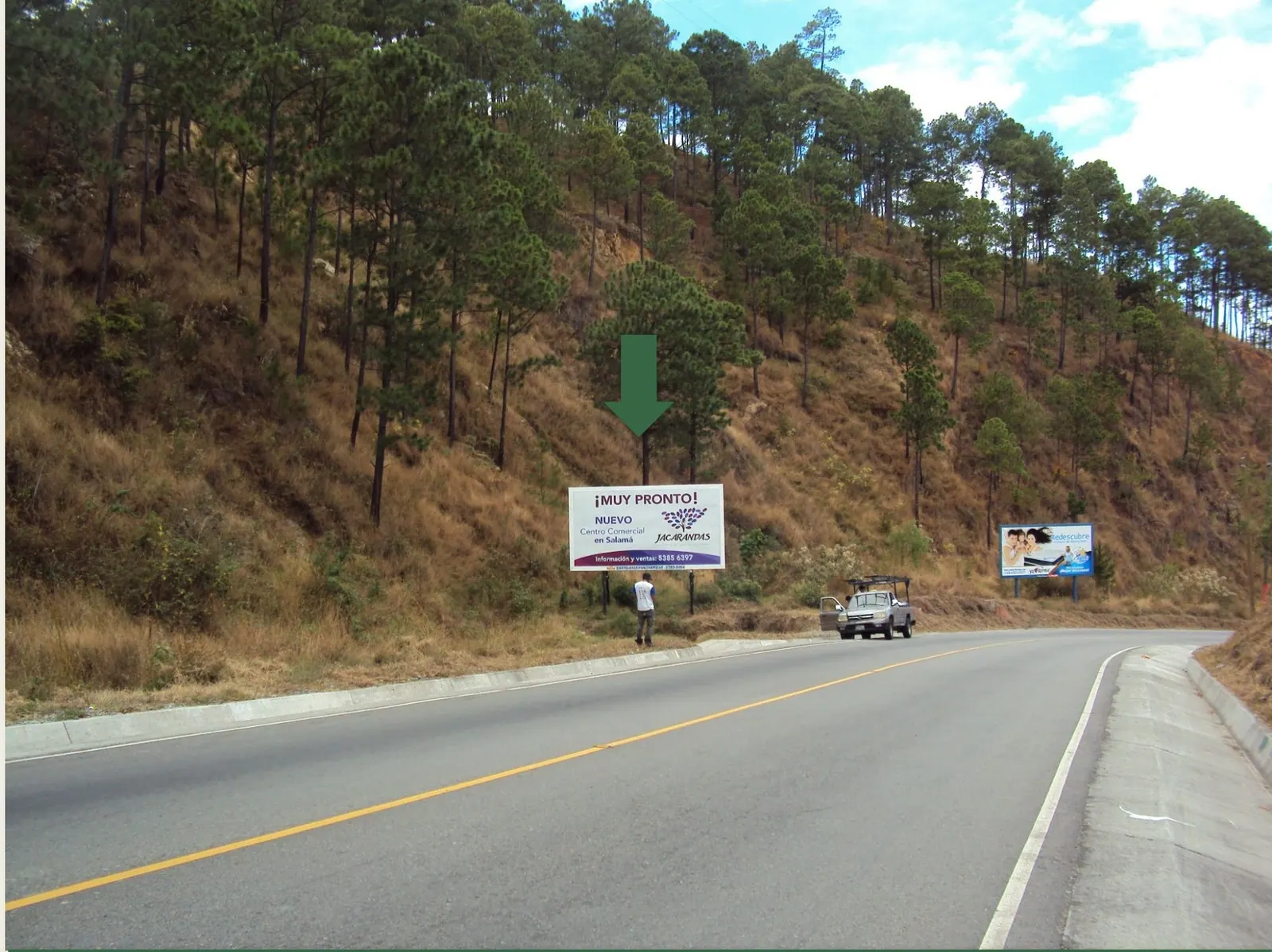 Valla AT-30 - Km 136.4 a Salamá