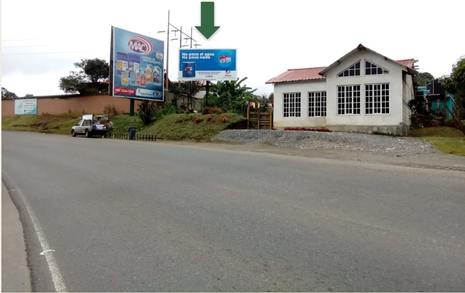 Valla AT-37 - Km 203 a Cobán