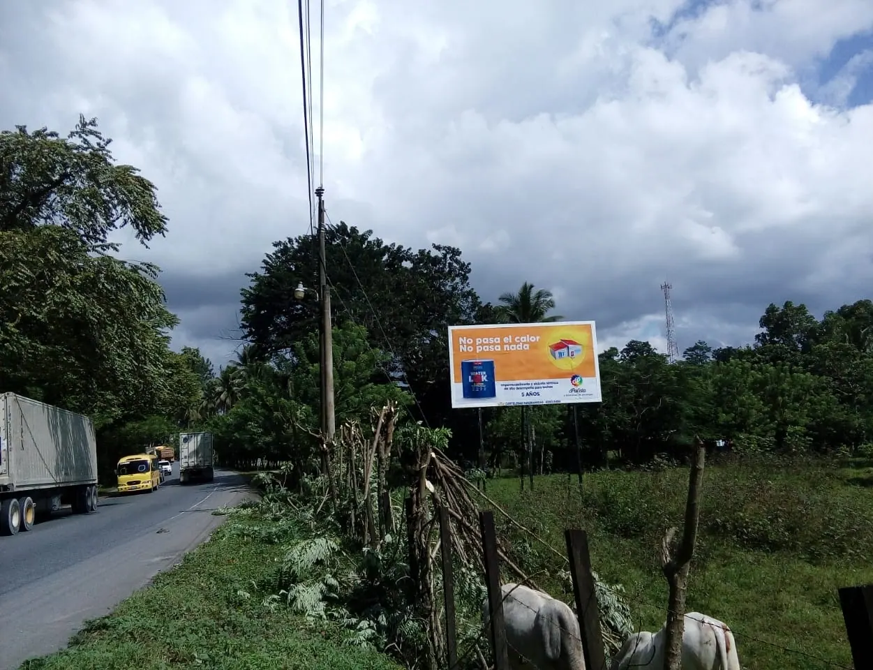 Valla AT-94 - Km 264 a Puerto Barrios (Salida)