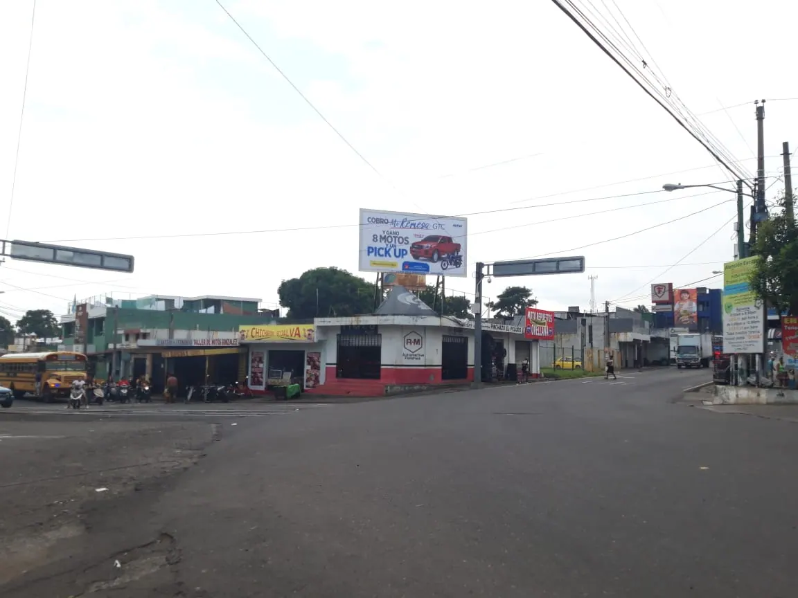 Valla CS-105 - 57 1 calle 4-96 zona 1 Escuintla Línea Férrea