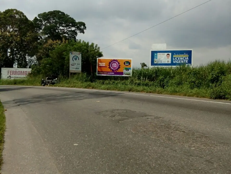 Valla CS-65 - Km 150.6 a San Bernardino (Salida)