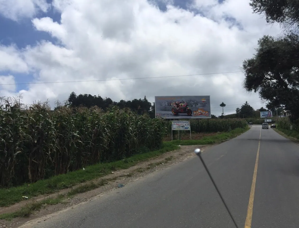 Valla OCC-103 - Km 134 a Sololá entrada principal a Panajachel