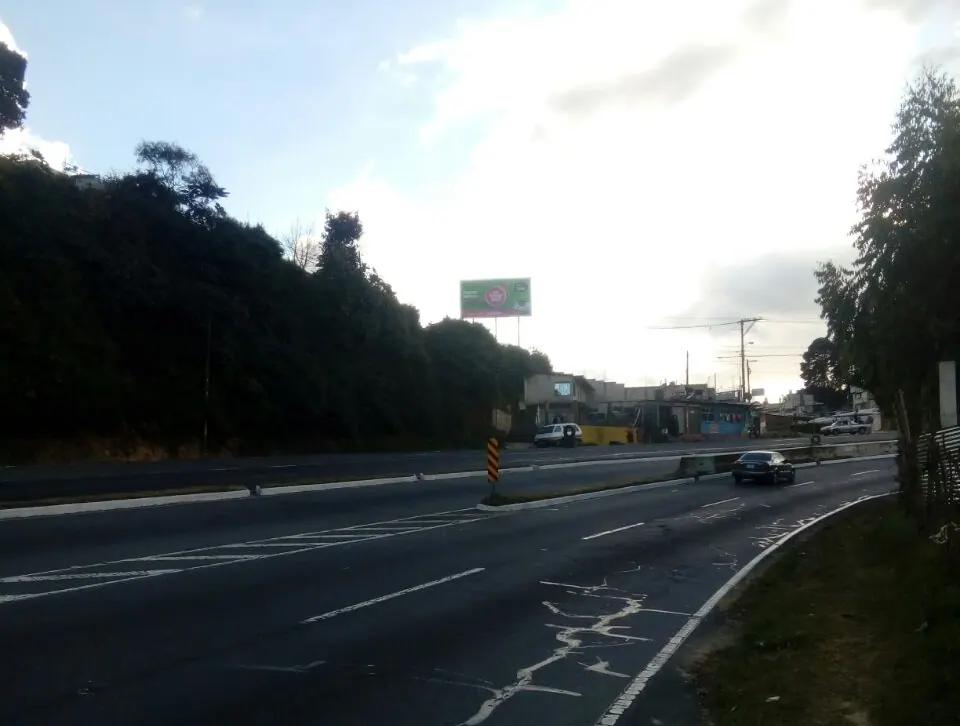 Valla OCC-16 - Km 42.1 a Sumpango (Salida)