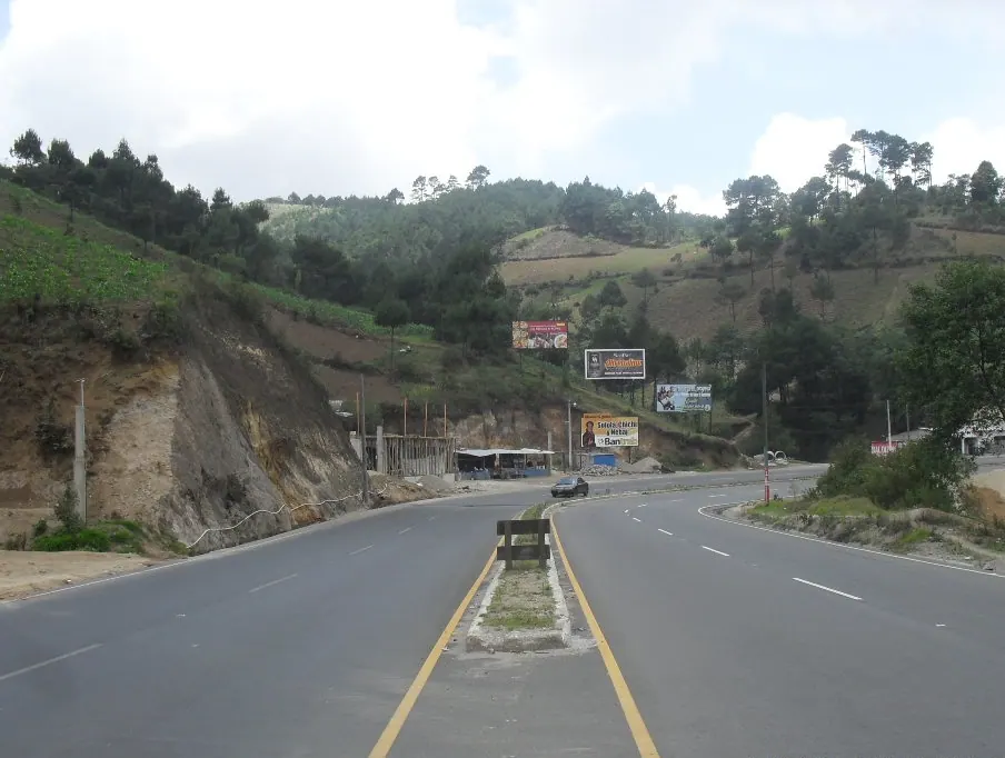 Valla OCC-34 - Km 126 a Los Encuentros (Salida)