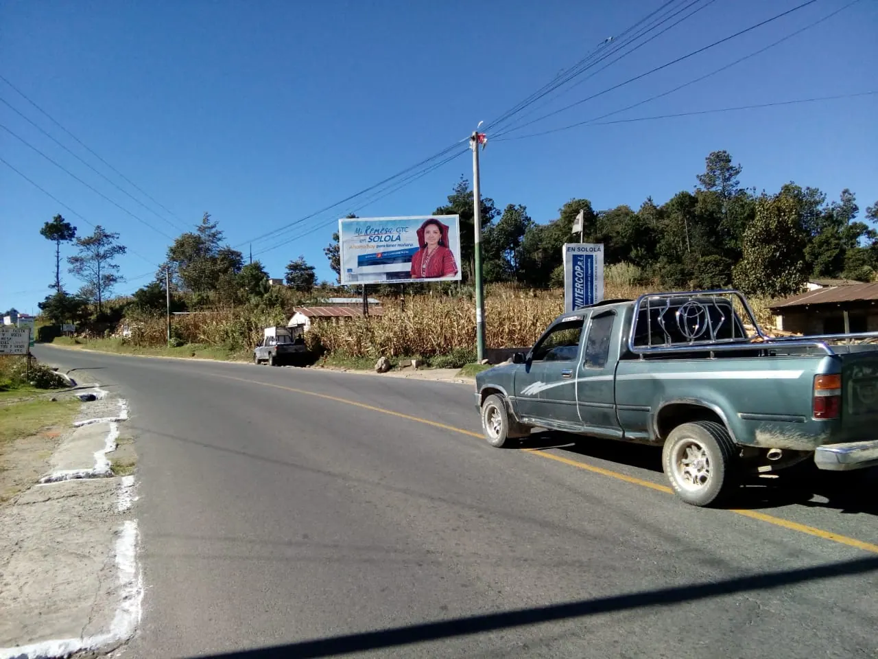 Valla OCC-43 - Km 134.1 a Sololá (Salida)