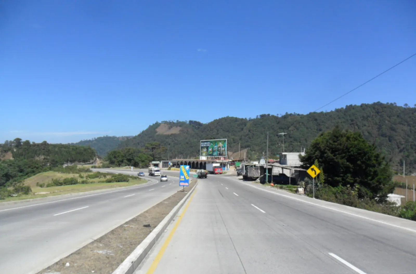 Valla OCC-93 - Km 122 a Los Encuentros