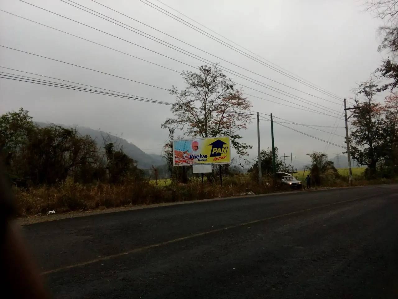 Valla OR-14 - Km 69.40 a Santa María Ixhuatán (Salida)