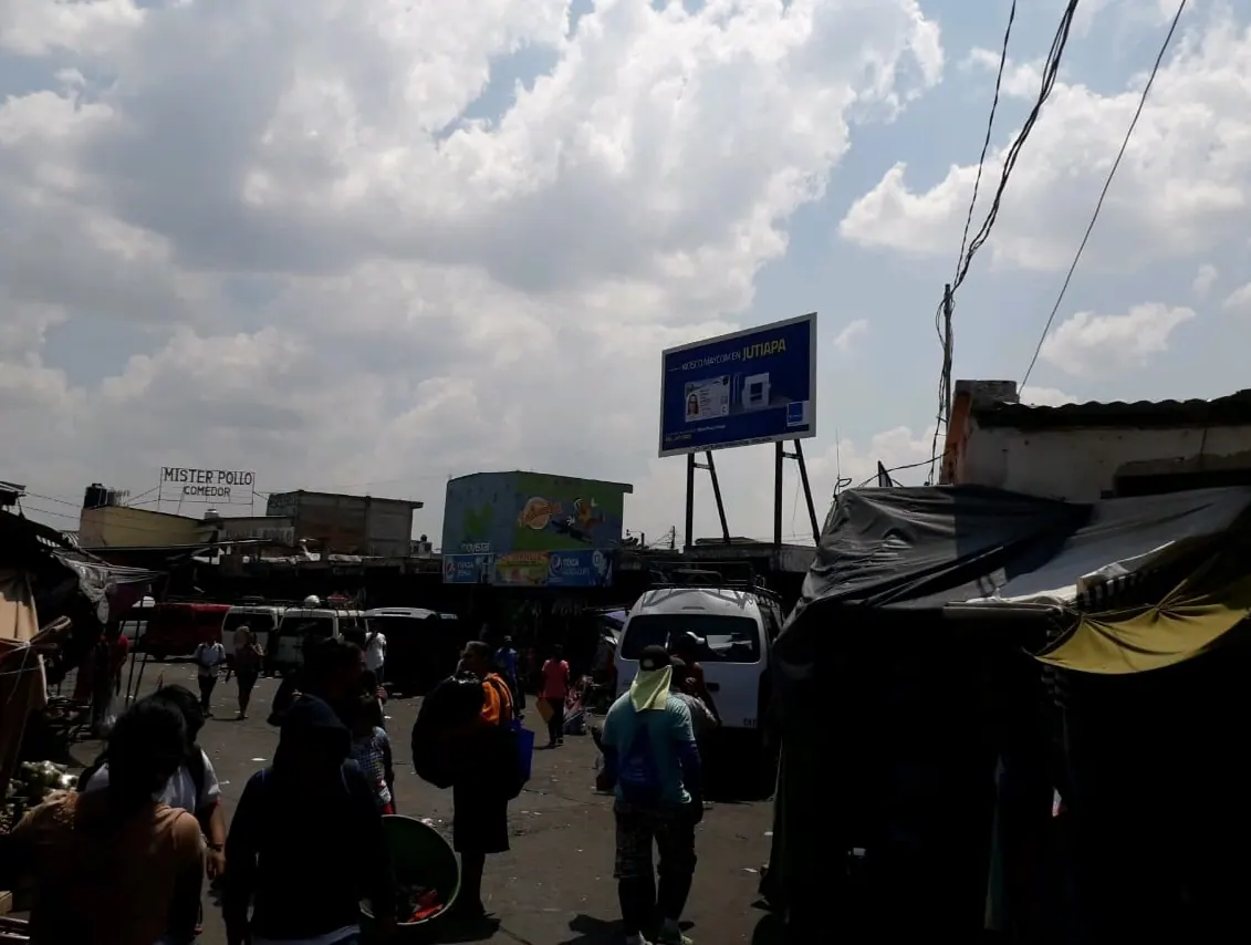 Valla OR-43 - Terraza del Mercado de Jutiapa (Entrada)