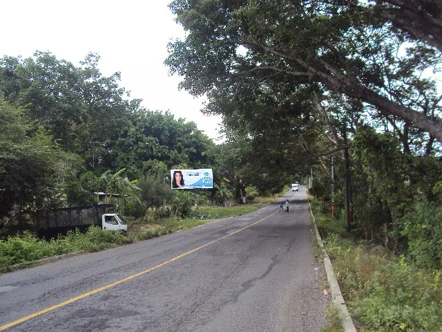 Valla OR-50 - Km 95 a Jalpatagua (Salida)