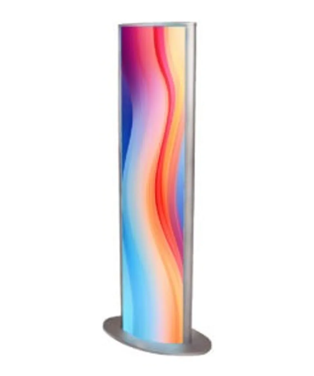 Caja de Luz Fija Tipo Tótem — 0.30 x 1.50 m — display publicitario