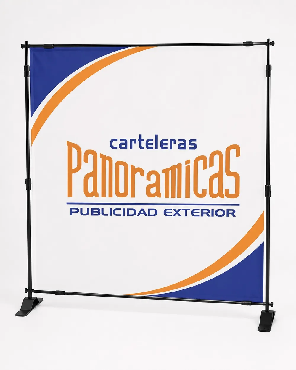 Pared Multiusos Autoajustable — 2.40 x 2.40 m — display publicitario