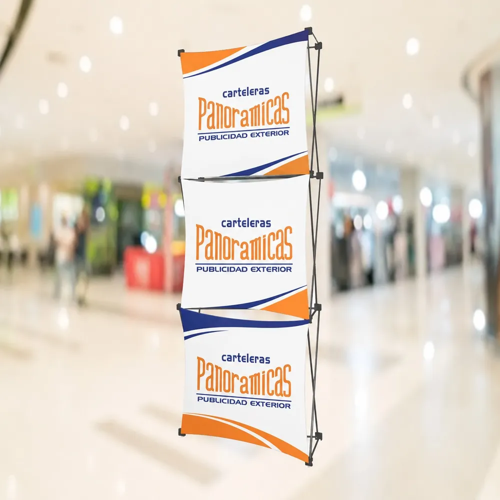 Pared Promocional Pop Up para Ojetes — 0.77 x 2.23 m — display publicitario