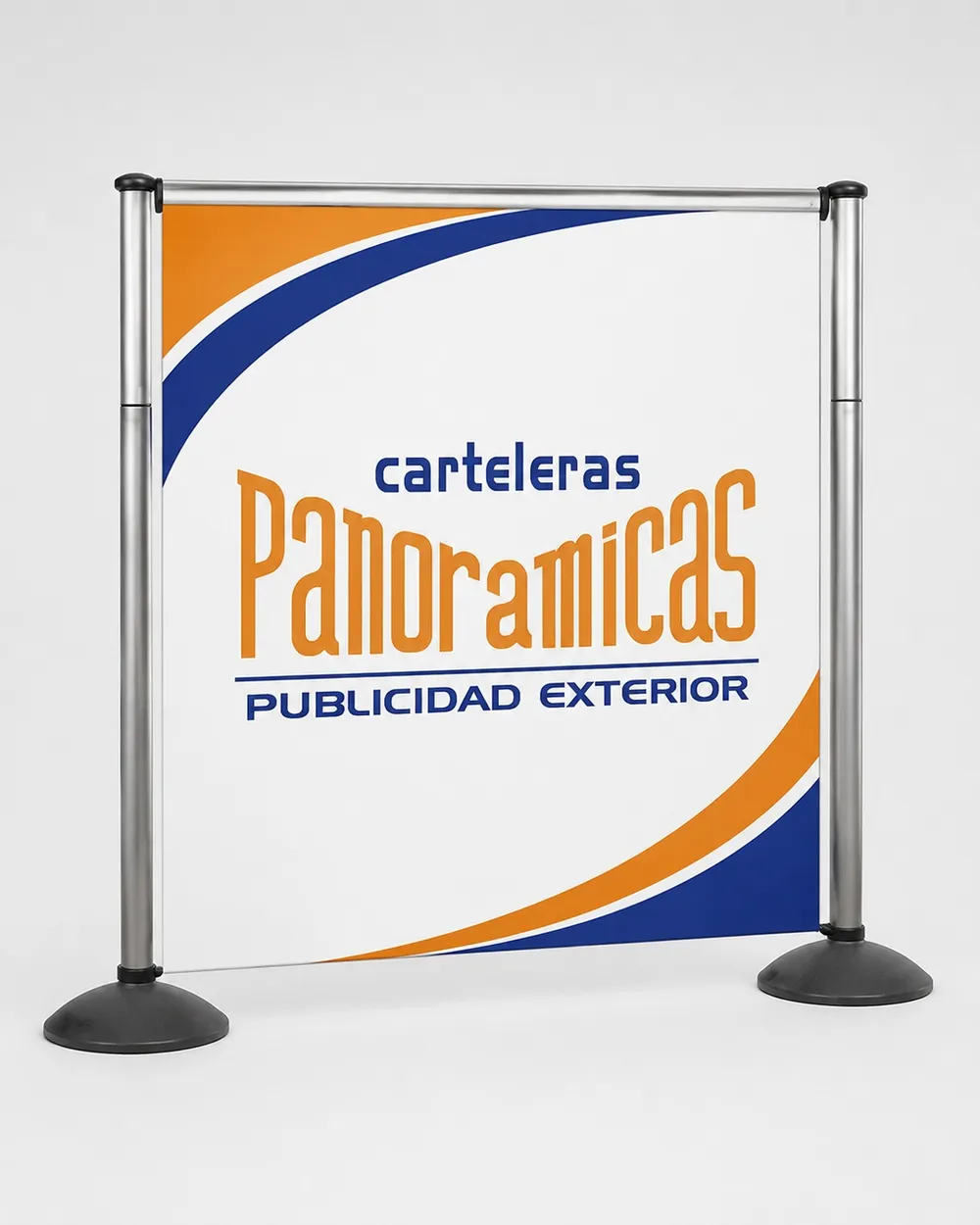 Pared Tipo Poste — 2.00 x 2.00 m — display publicitario