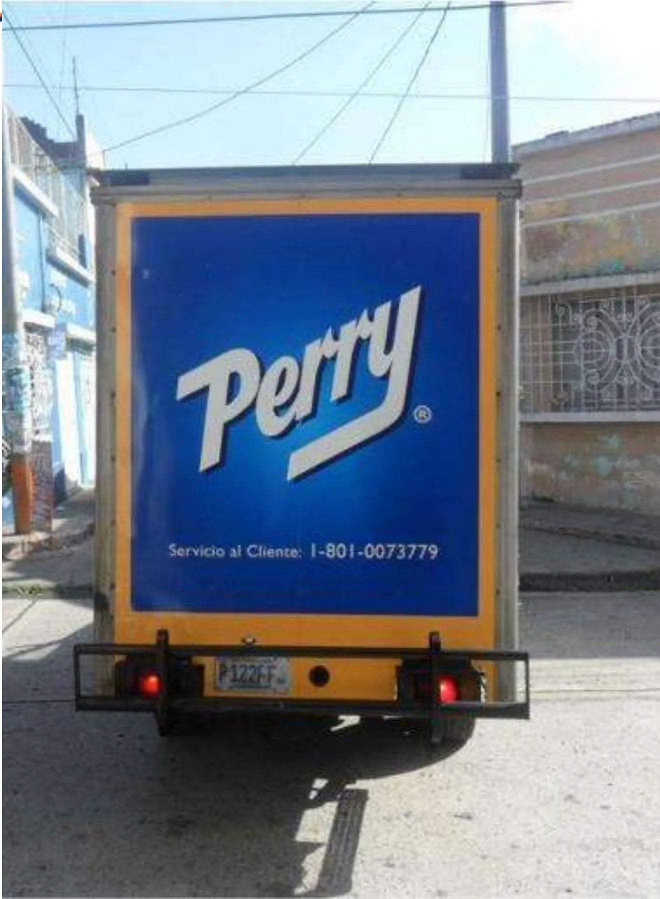 Trasera de camión Perry